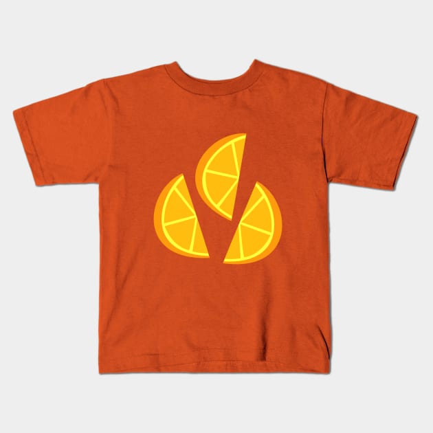 My little Pony - Aunt Orange Cutie Mark Kids T-Shirt by ariados4711